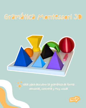 Gramática Montessori 3D