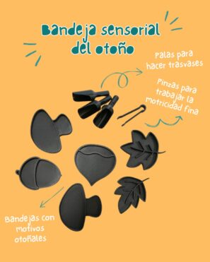 Bandeja Sensorial del Otoño